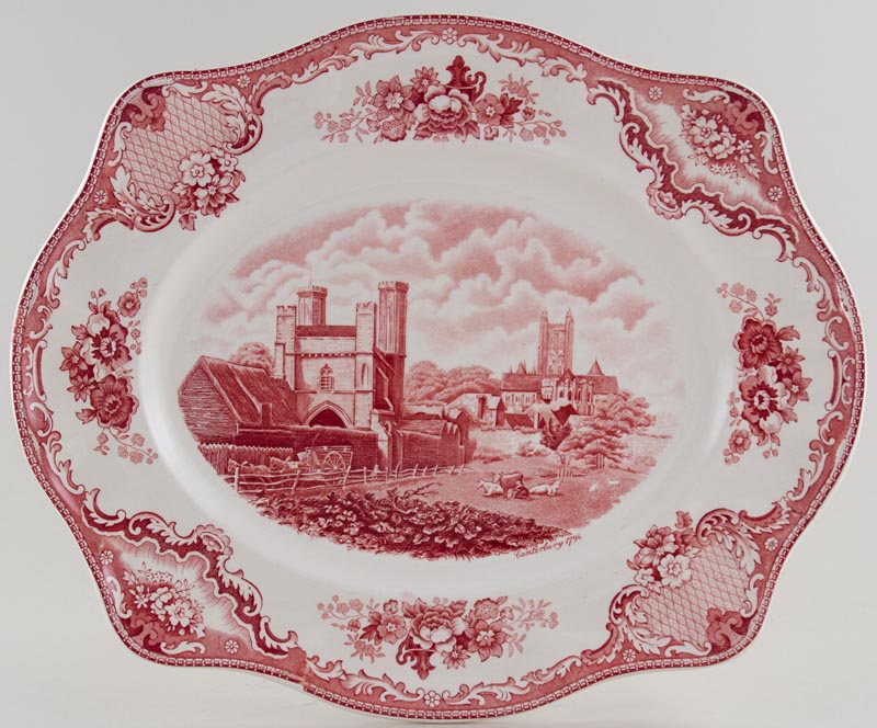 Meat Dish or Platter Canterbury c1960